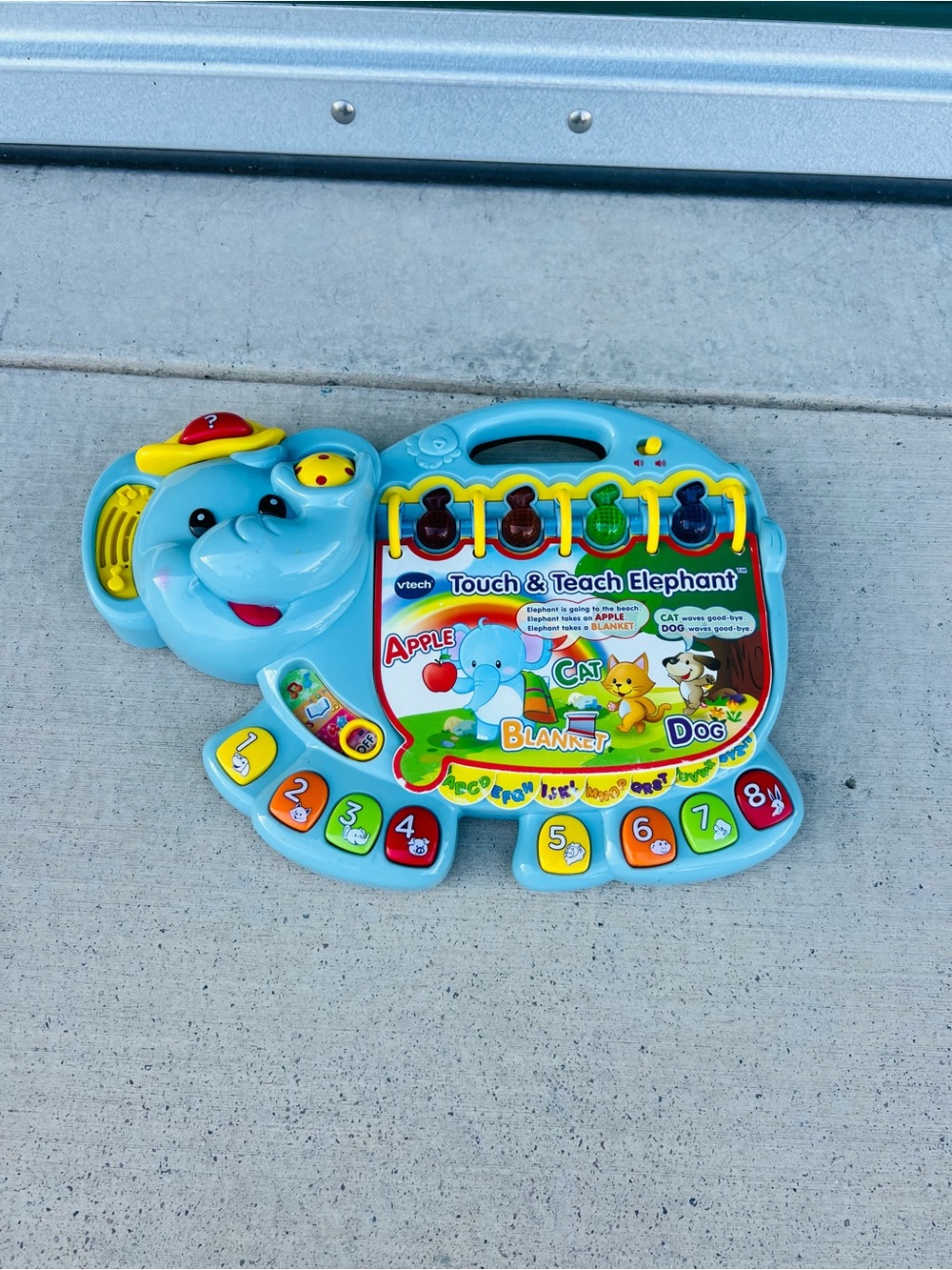 VTECH Touch & Teach Elephant - Interactive Learning Toy